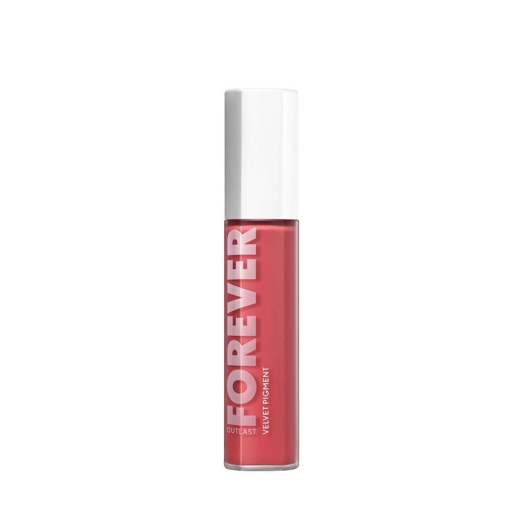 COVERGIRL Outlast Forever Velvet Pigment Matte Lipstick, 100 Roseland, 0.3 fl oz