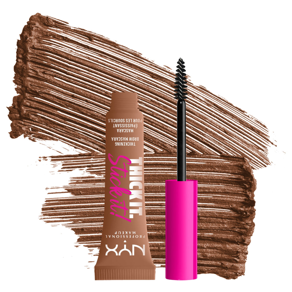 NYX Professional Makeup Thick It Stick It Thickening Brow Gel, Auburn