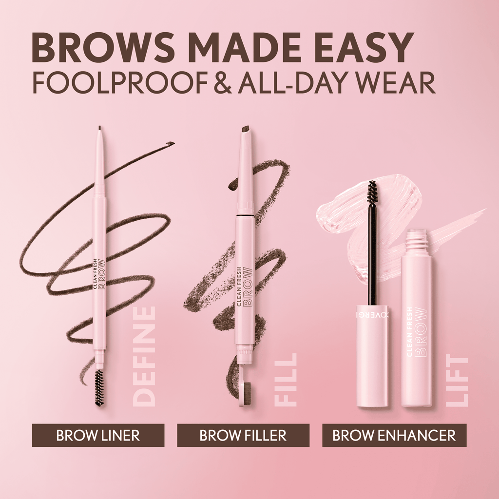 COVERGIRL Clean Fresh Brow Filler Pomade Pencil, Soft Brown 400, .007 oz