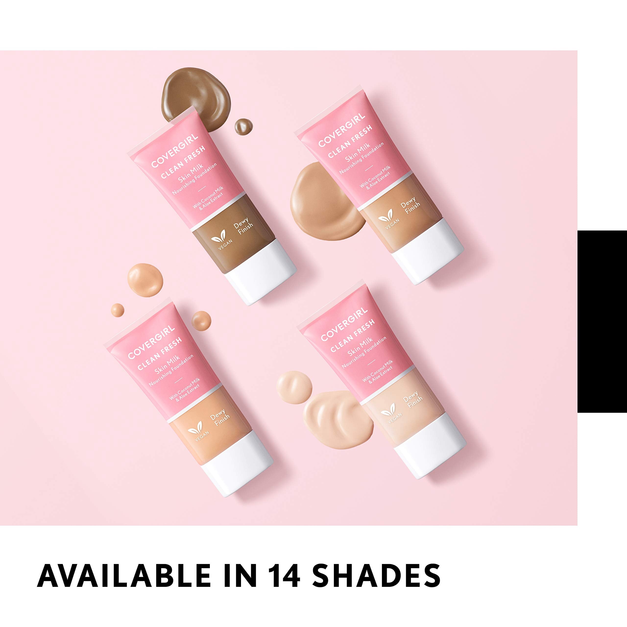 Flawless Glow: Covergirl Clean Fresh Skin Milk Foundation - Dark (Pack of 2)