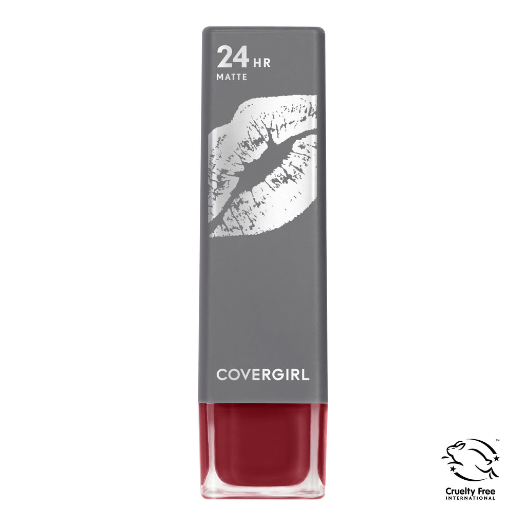 COVERGIRL Exhibitionist Ultra-Matte Lipstick, The Real Thing, 0.09 oz
