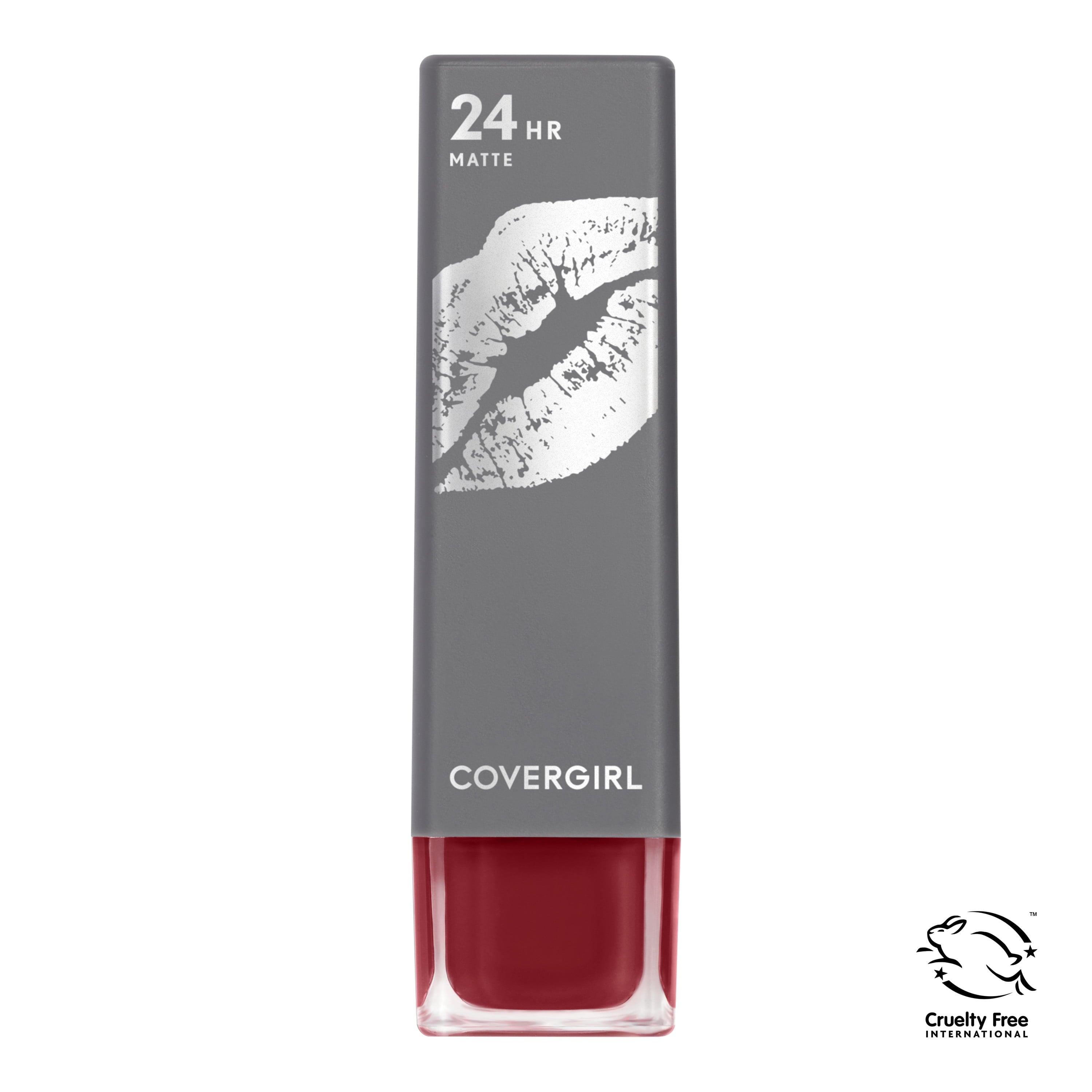 COVERGIRL Exhibitionist Ultra-Matte Lipstick, The Real Thing, 0.09 oz