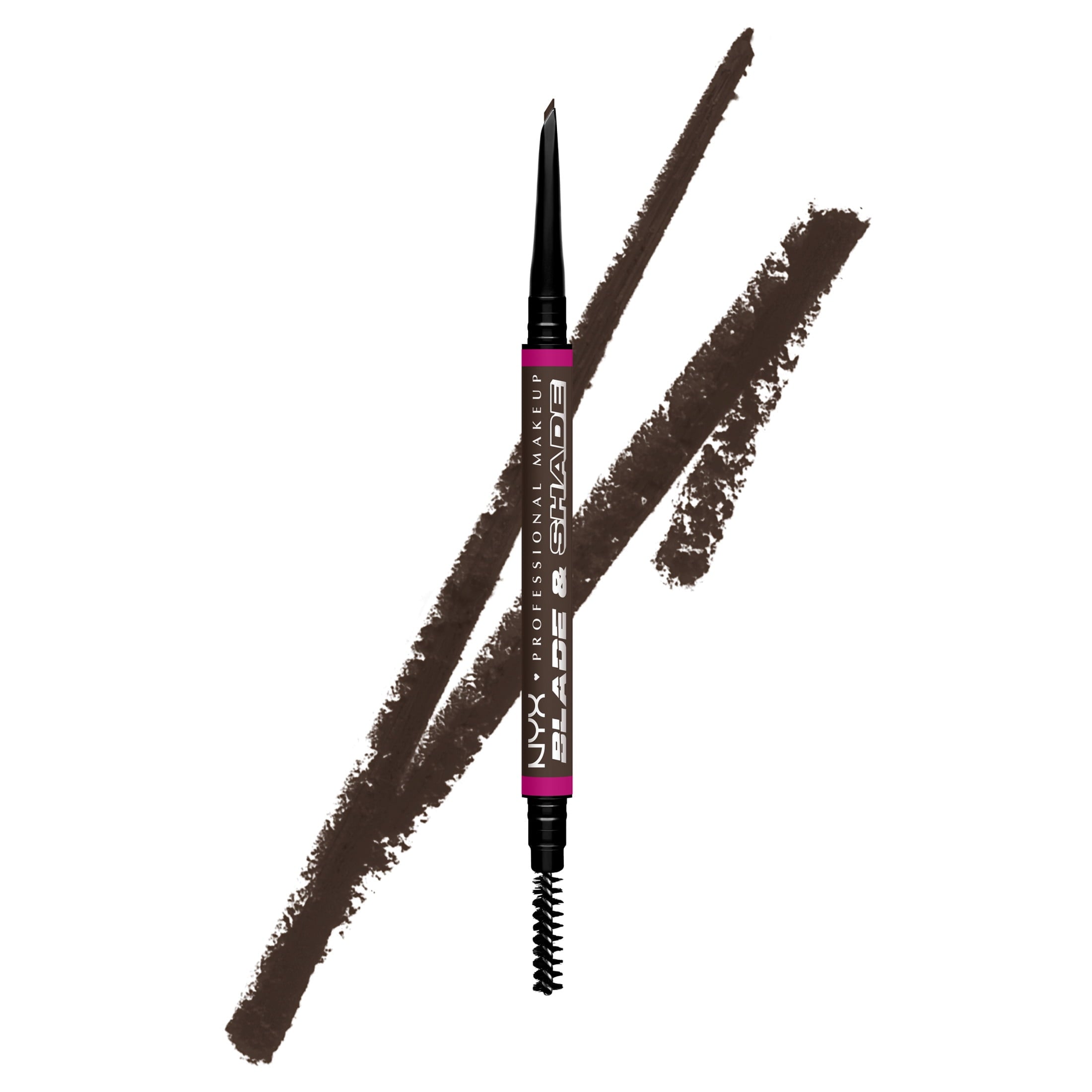 NYX Professional Makeup Brow Blade and Shade, Nano Brow Mechanical Pencil, Ash Brown, 0.02 oz.