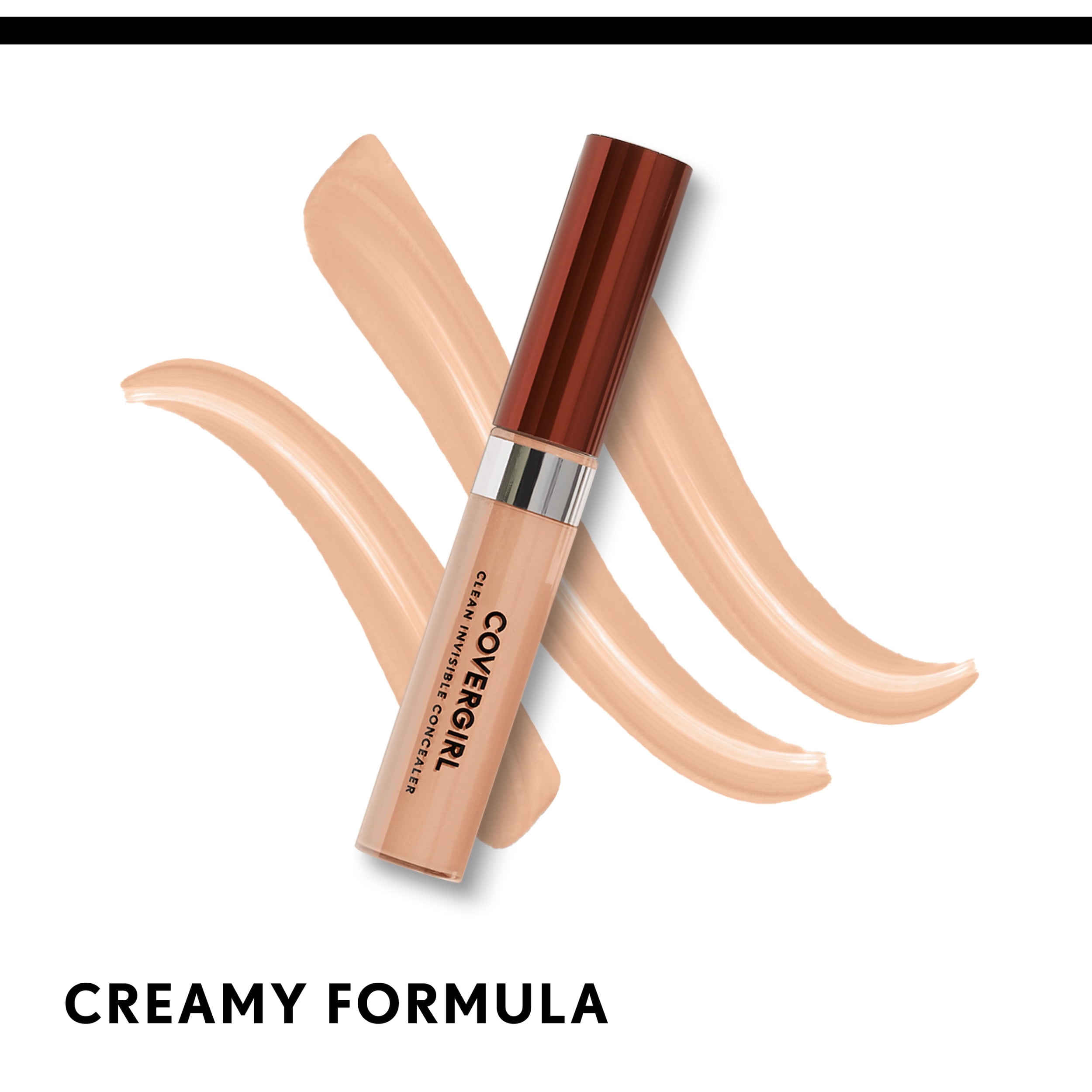 COVERGIRL Clean Invisible Lightweight Concealer, 175 Honey, 0.32 oz, Concealer Makeup, Concealer for Dark Circles, Under Eye Concealer, Full Coverage Concealer