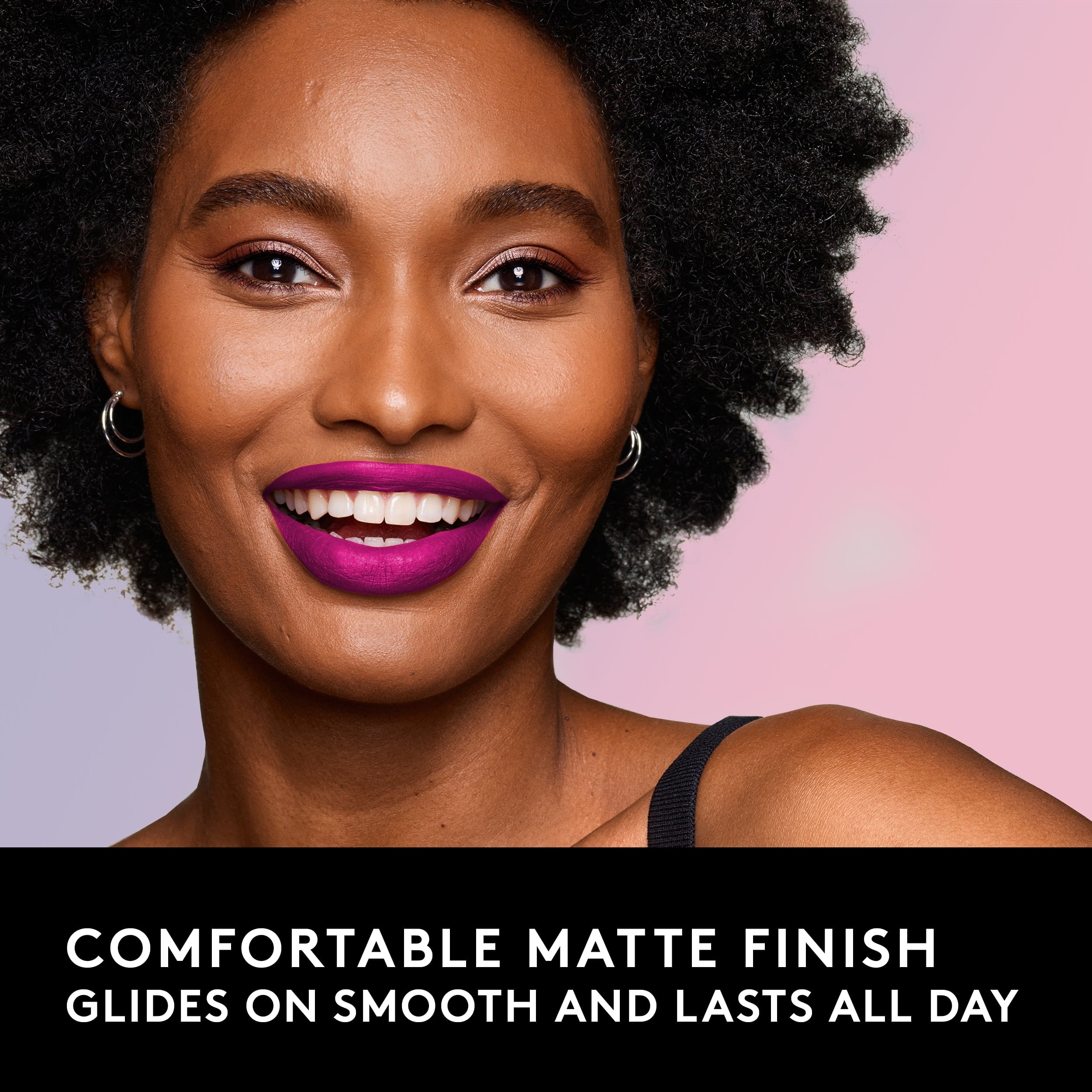COVERGIRL Exhibitionist Ultra Matte Lipstick, 715 Jam Packed, 0.09 oz