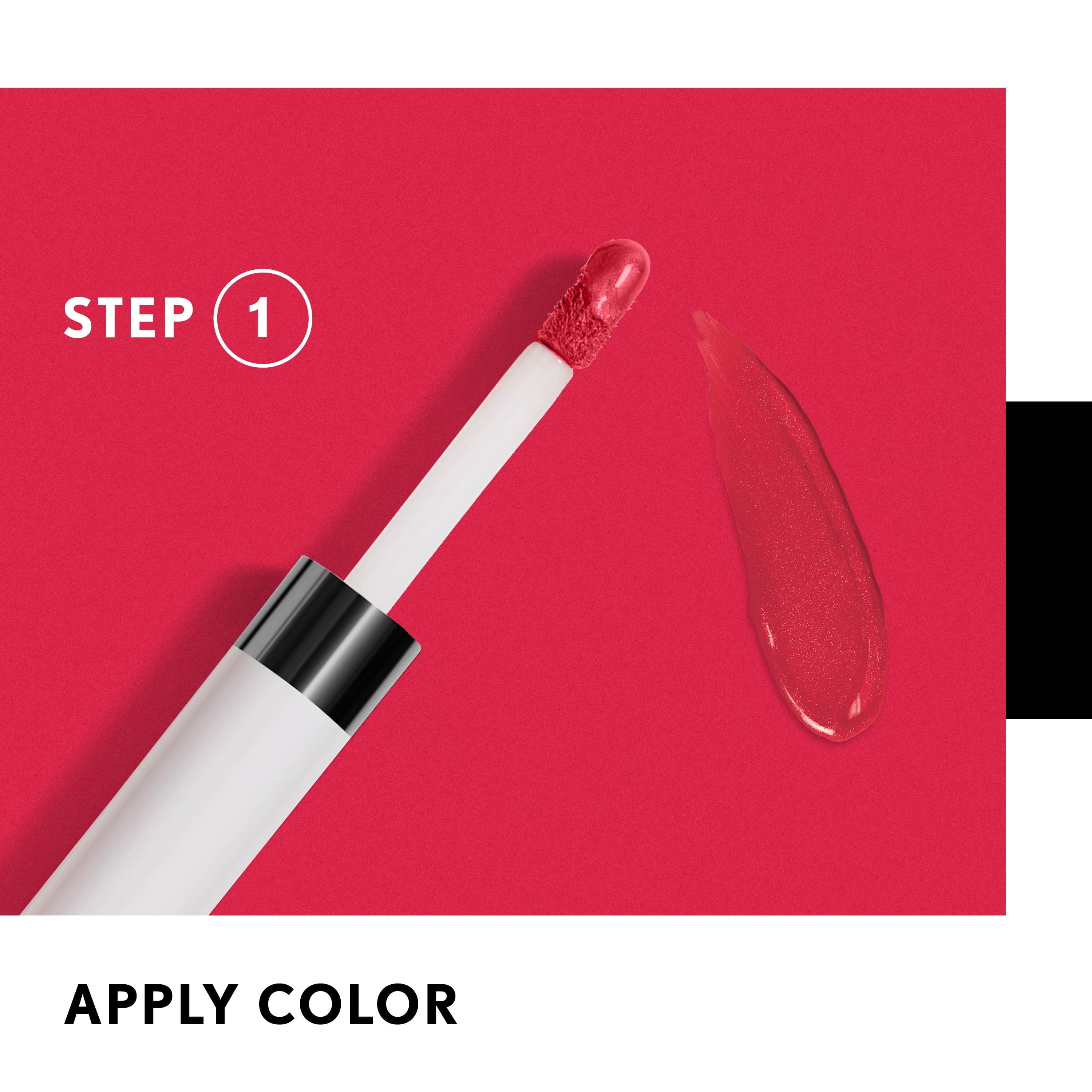 COVERGIRL Outlast All-Day Lip Color Liquid Lipstick and Moisturizing Topcoat, Blossom Berry