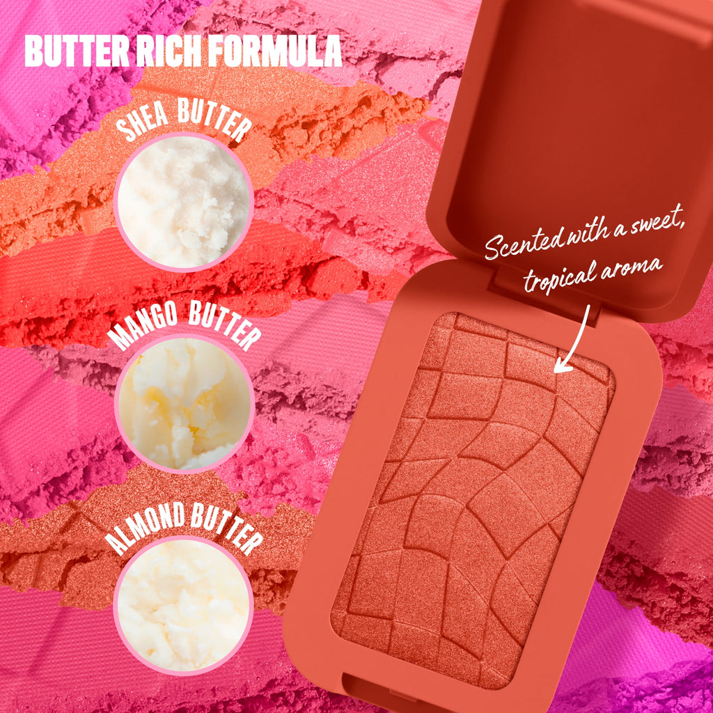 NYX Professional Makeup Buttermelt Blush, Face Makeup Powder Blush, Feeling Butta, 0.17 oz