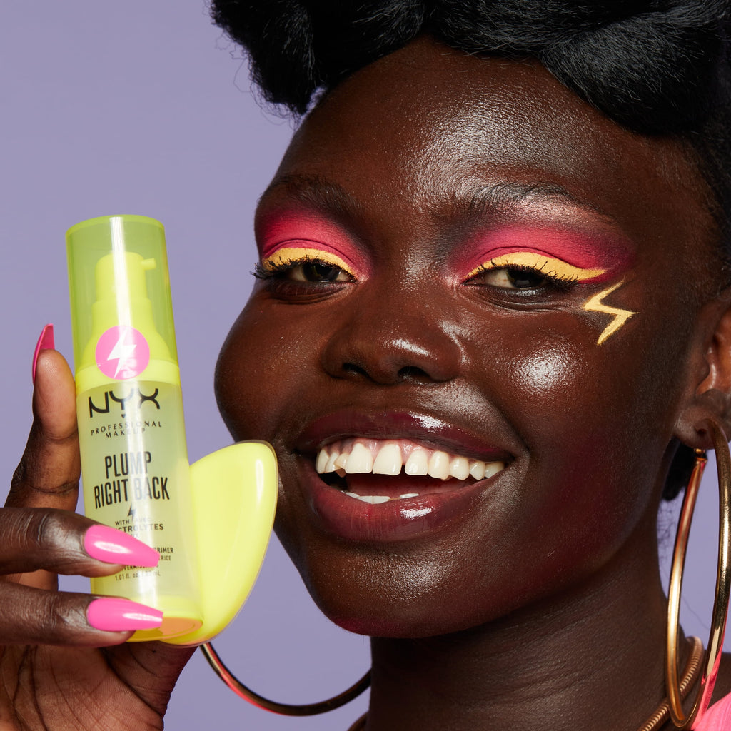NYX Professional Makeup Plumping Makeup Primer, Infused with Electrolytes, 1 ct.