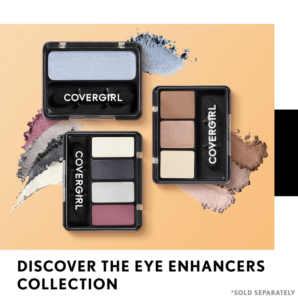 (3 pack) COVERGIRL Eye Enhancers 1-Kit Eyeshadow, 760 Tapestry Taupe, 0.09 oz, Mono Shadows, Eyeshadow, Eyeshadow Makeup, Shimmer Eyeshadow, Versatile Eyeshadow, Silky Formula