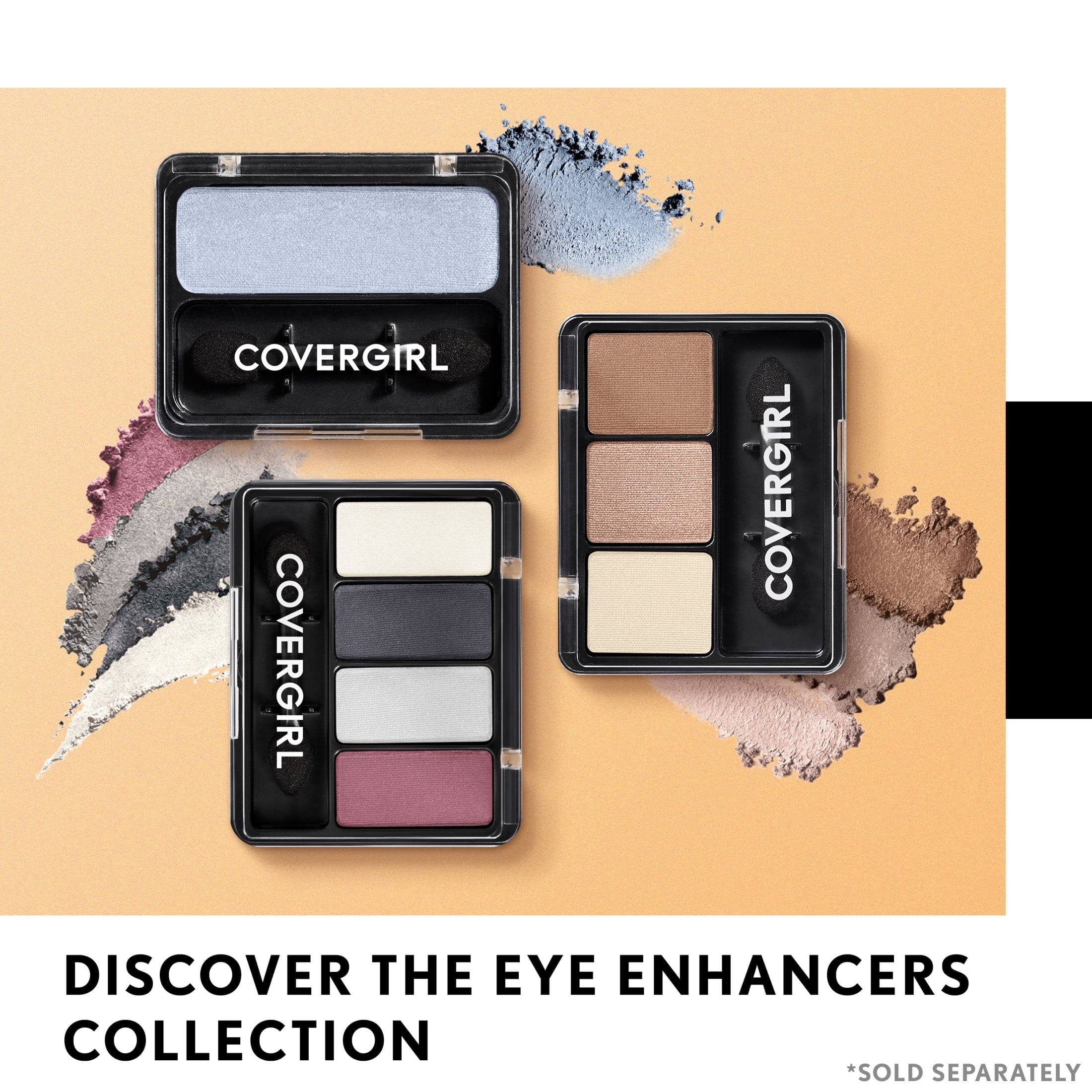 (3 pack) COVERGIRL Eye Enhancers 1-Kit Eyeshadow, 760 Tapestry Taupe, 0.09 oz, Mono Shadows, Eyeshadow, Eyeshadow Makeup, Shimmer Eyeshadow, Versatile Eyeshadow, Silky Formula