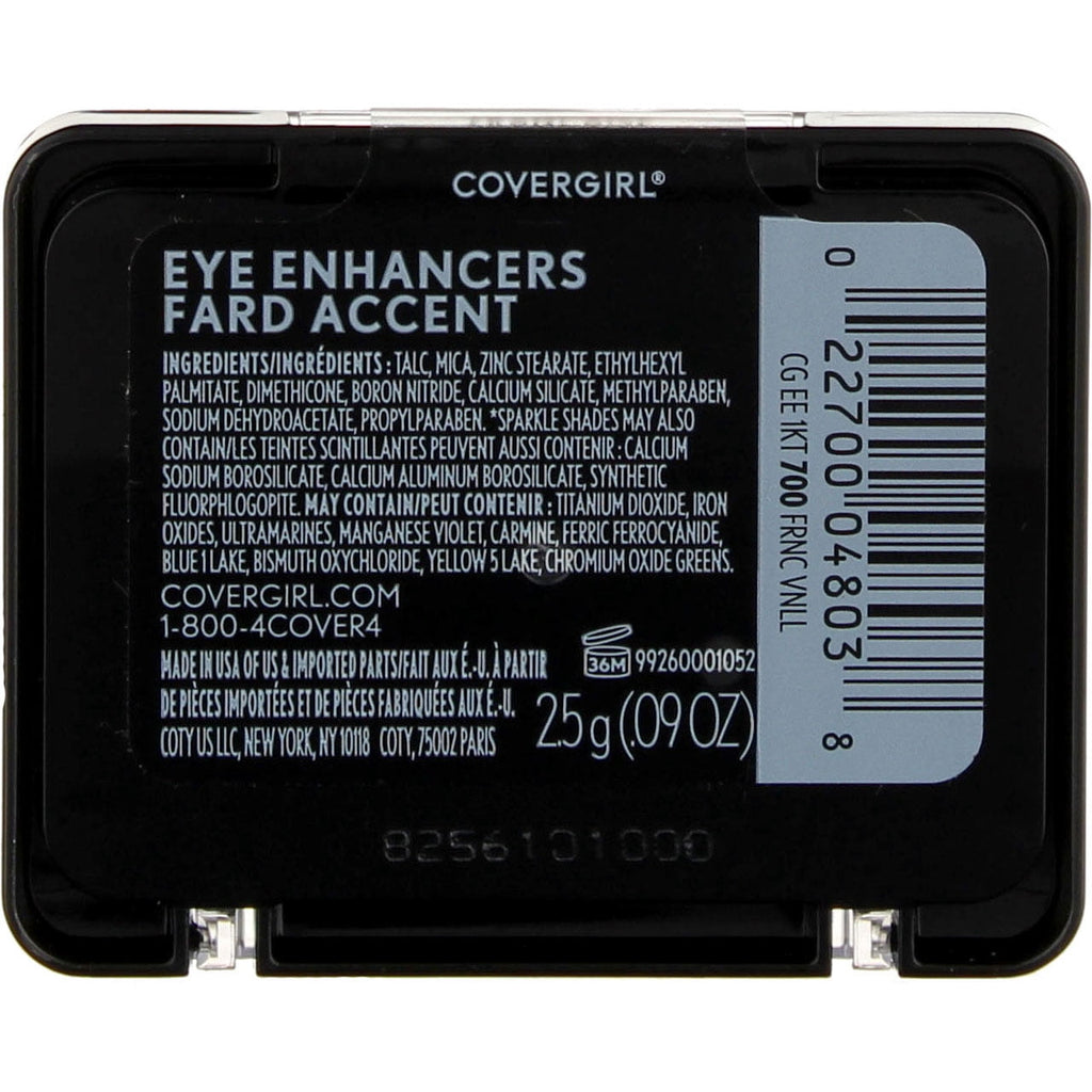 CoverGirl Eye Enhancers 1 Kit Eye Shadow, French Vanilla [700] 0.09 oz (Pack of 2)