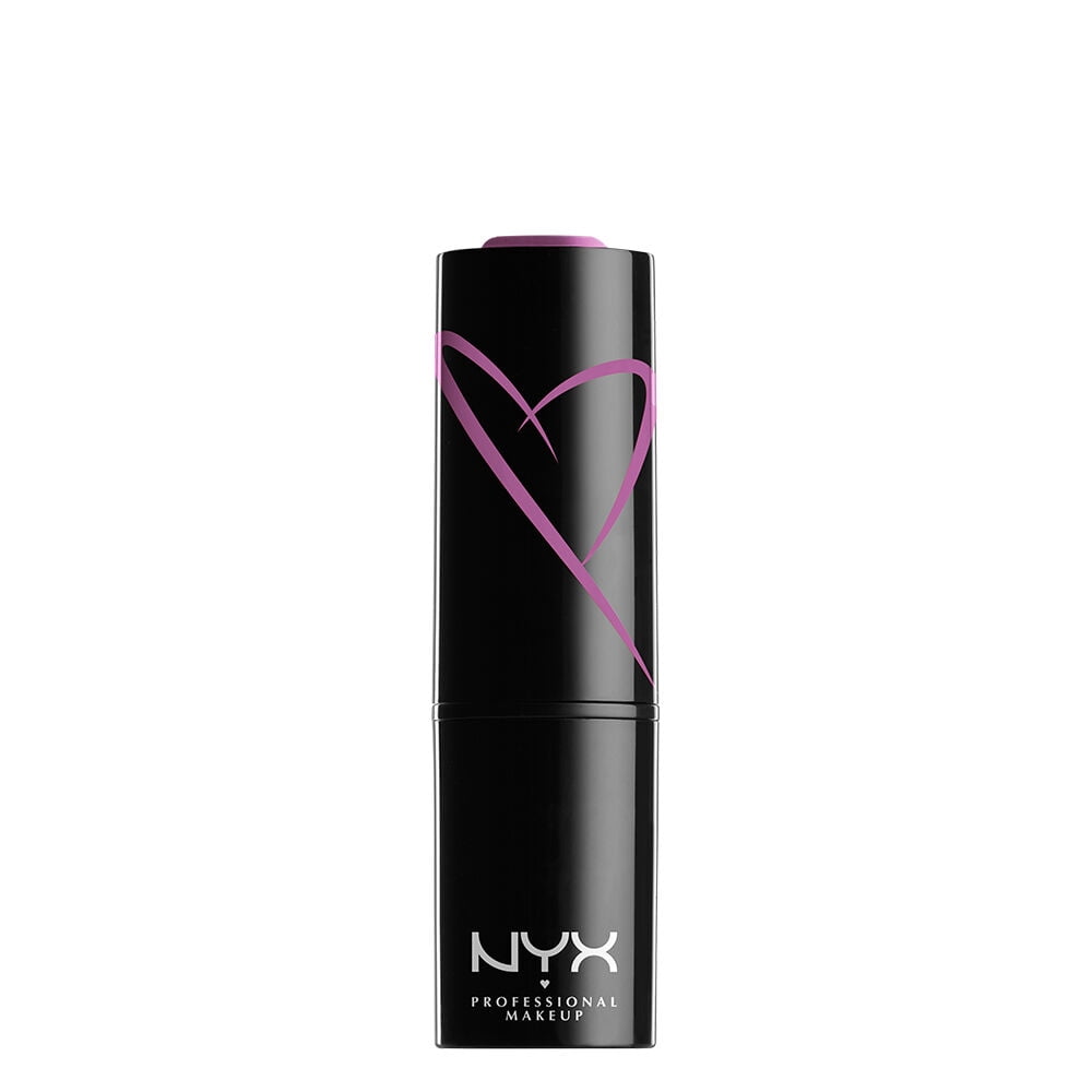 NYX Professional Makeup Shout Loud Satin Lipstick, infused with mango and shea butter, Be You Boo
