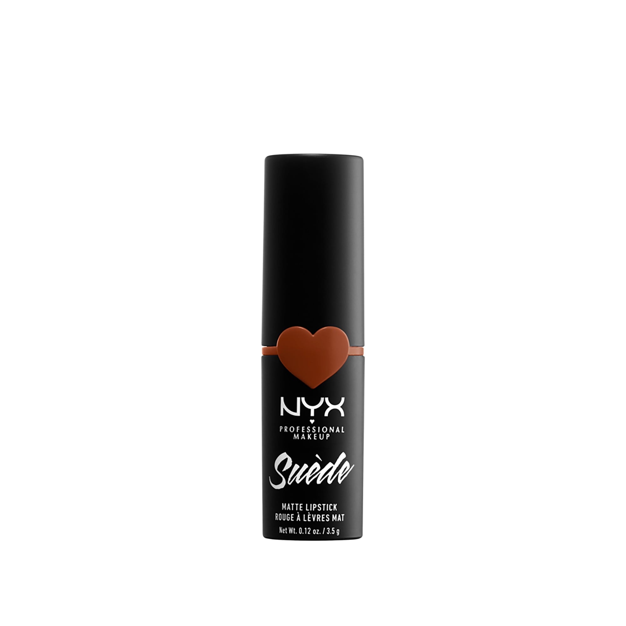NYX Professional Makeup Suede Matte Lipstick, lightweight vegan formula, Peach Don't Kill My Vibe