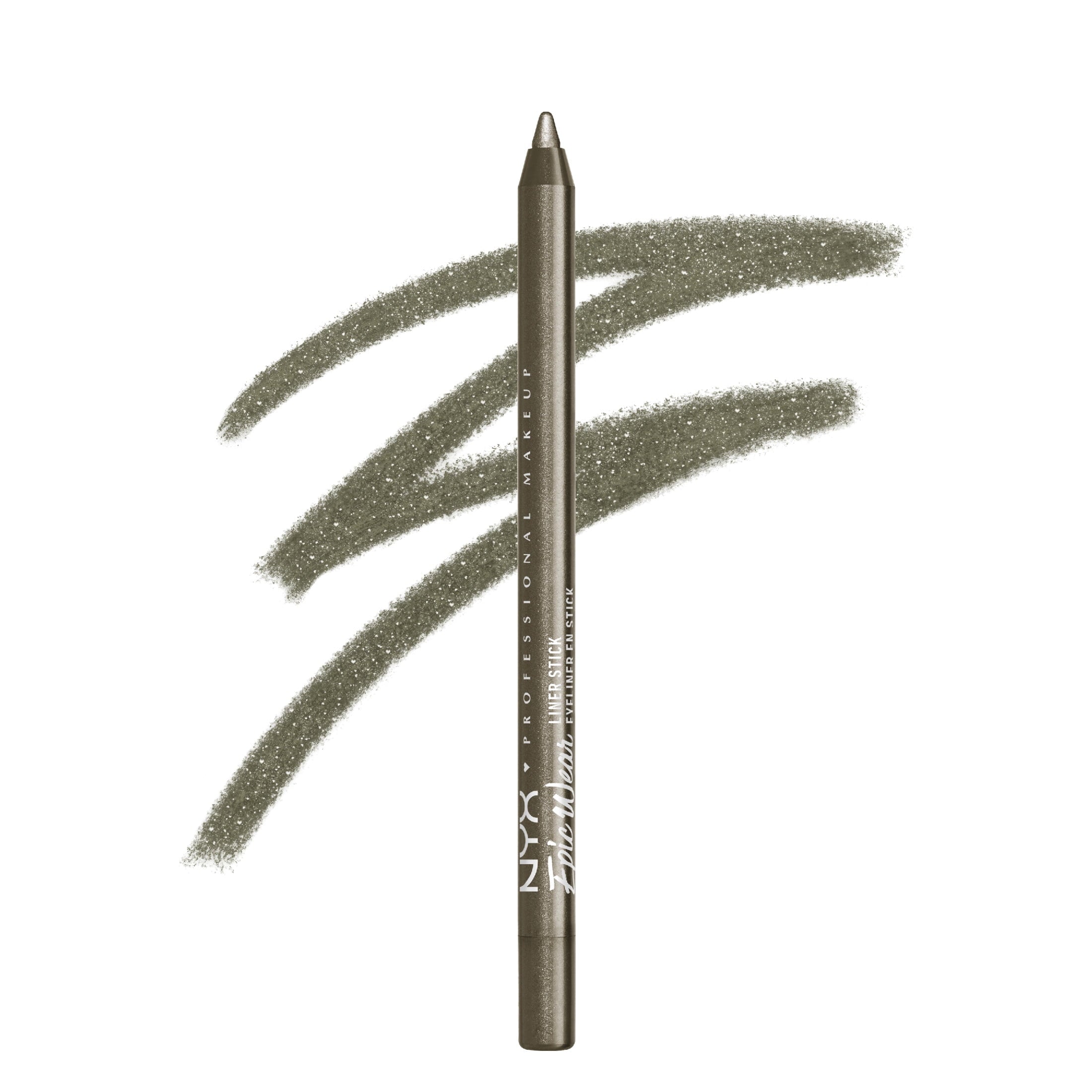 NYX Professional Makeup Epic Wear Liner Sticks, Long-Lasting Waterproof Eyeliner Pencil, All Time Olive, 1 Count