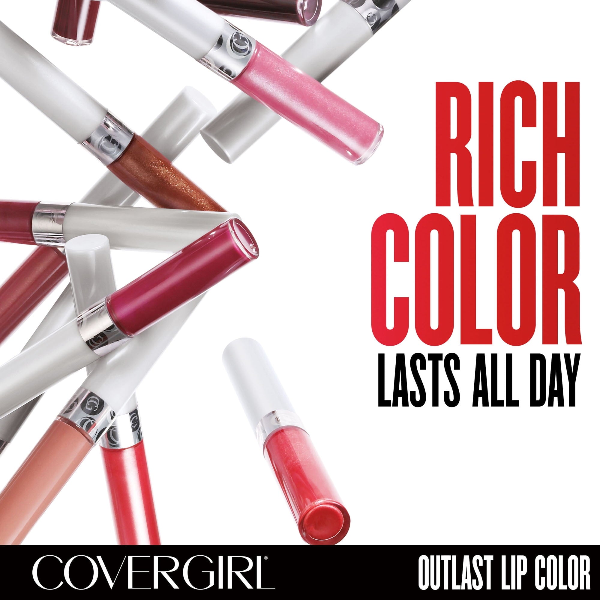 COVERGIRL Outlast All-Day Moisturizing Lip Color, Pink Delight