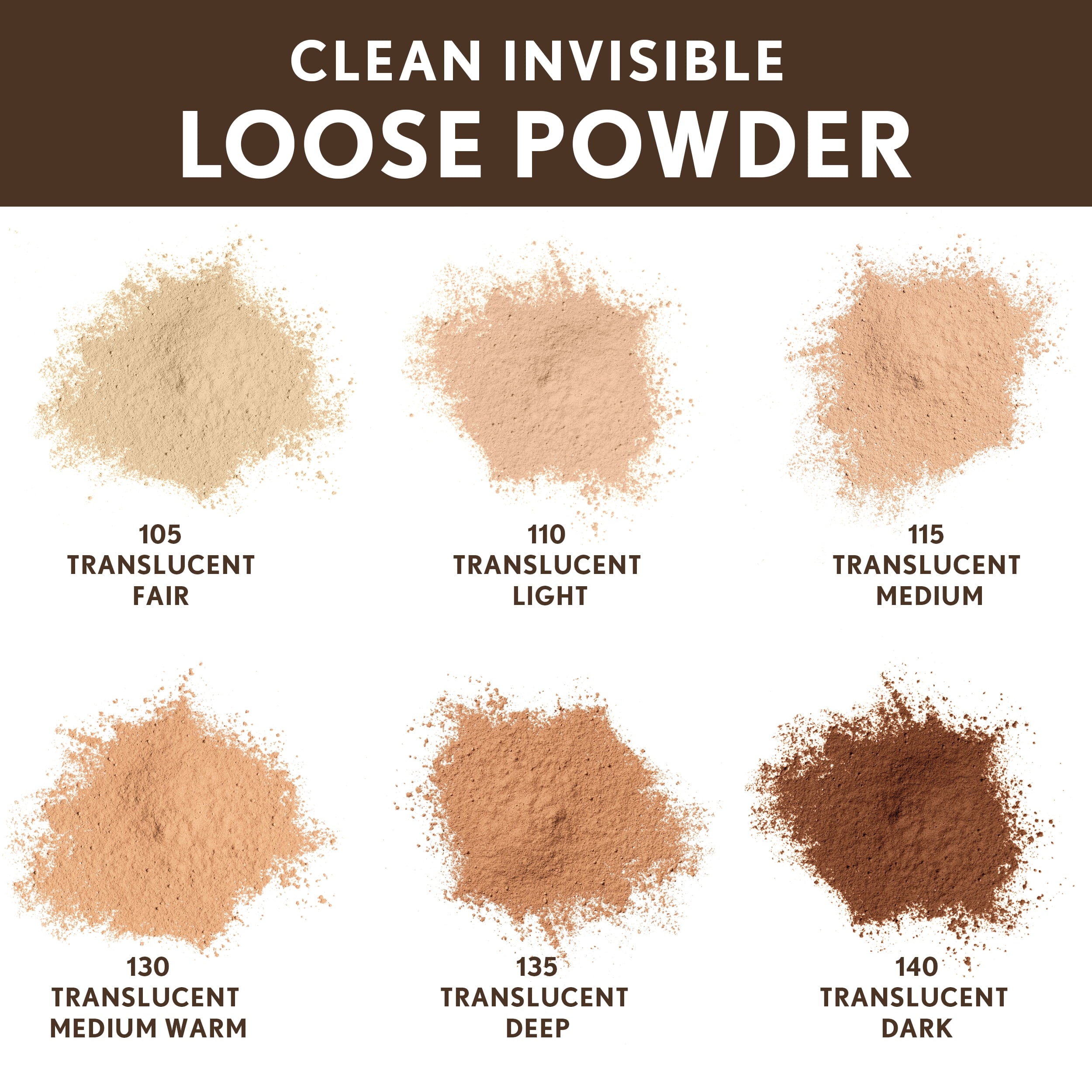 COVERGIRL Clean Invisible Loose Powder, Translucent Light, 0.63 oz - Talc & Fragrance-Free