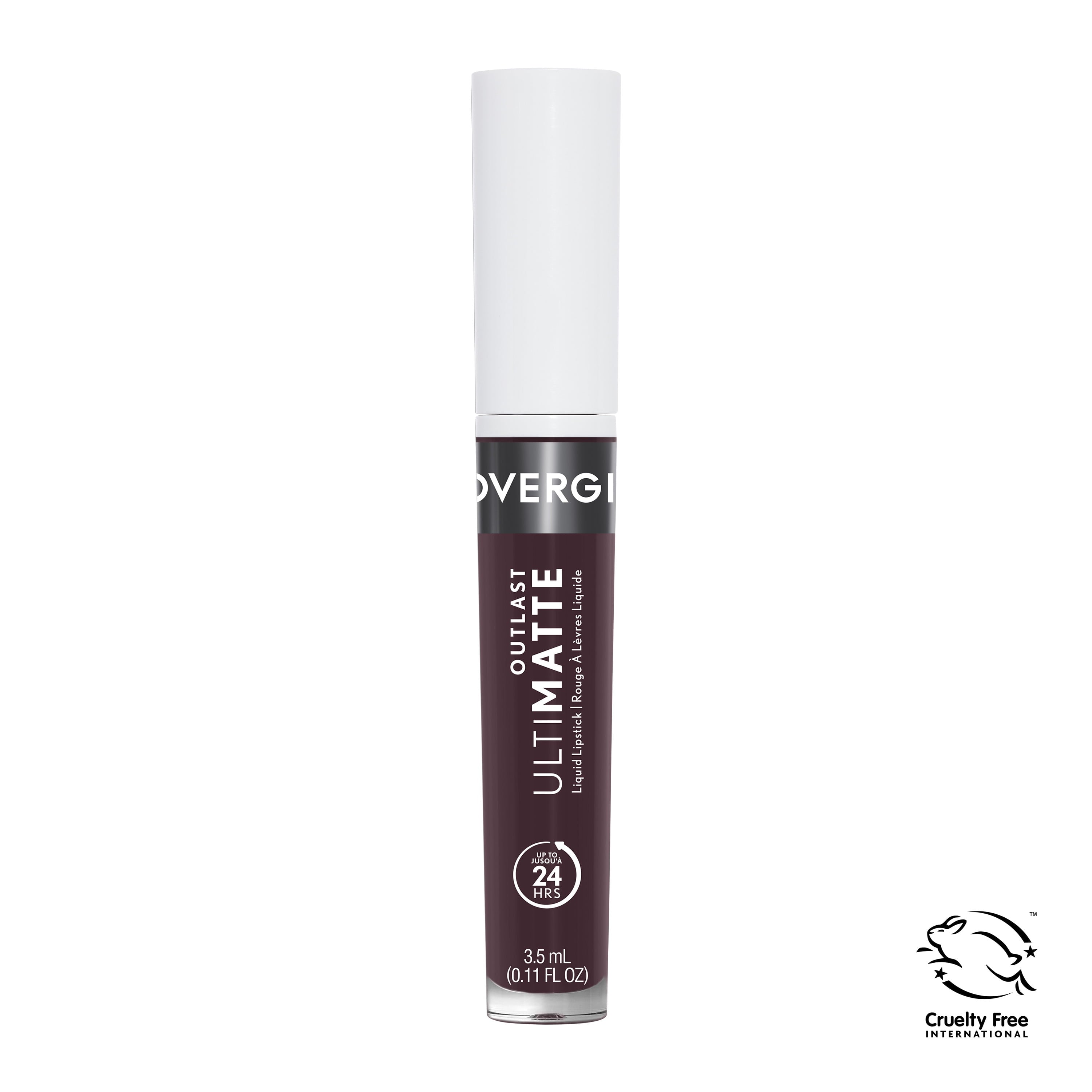 COVERGIRL Outlast UltiMatte One Step Liquid Lip Color, Cabernet With Bae, 0.12 oz, Lipstick, Lip Gloss, Matte Lipstick, Transfer Resistant, Moisturizing, Vegan