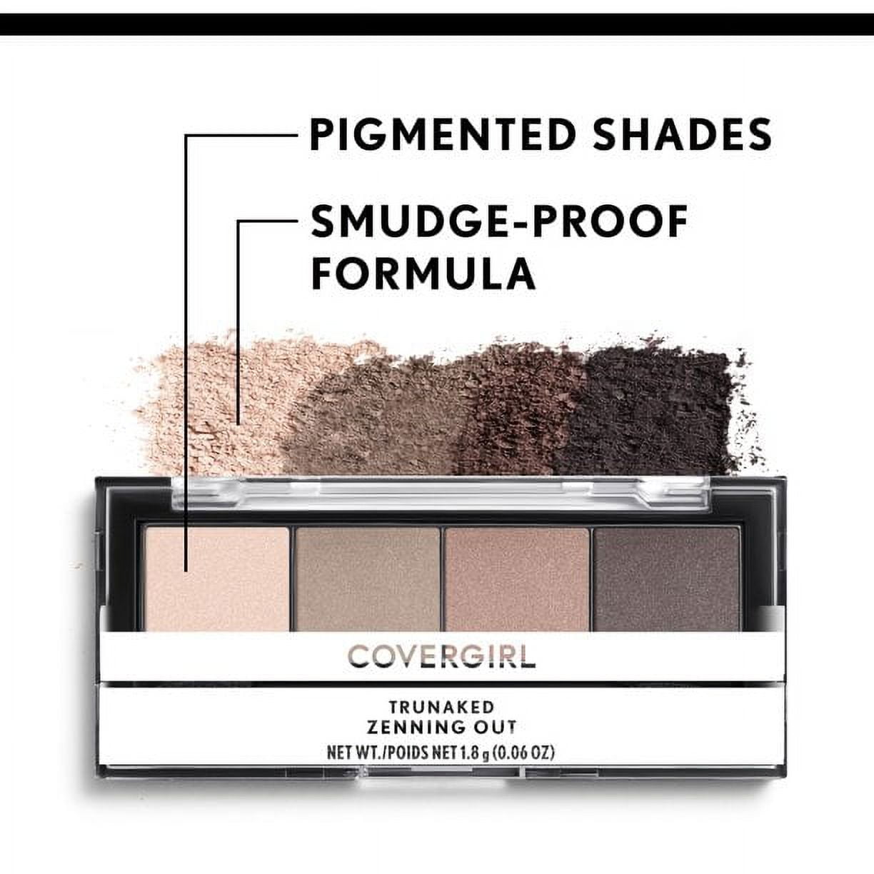 COVERGIRL TruNaked Quad Eyeshadow Palette, 765 Midsummer Night Mayhem, 0.06 oz