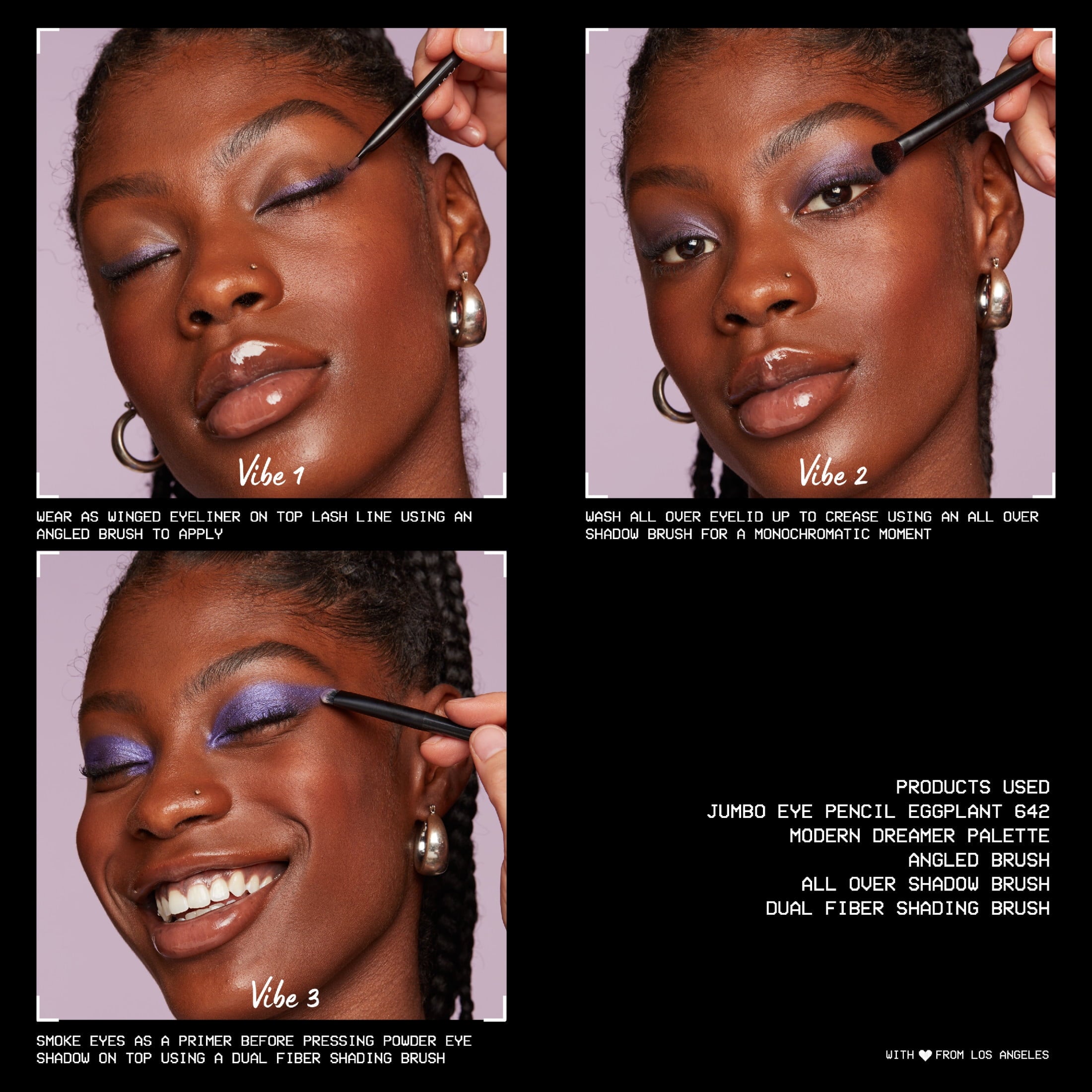 NYX Professional Makeup All-in-One Jumbo Eyeshadow and Eyeliner Multi-Stick Eye Pencil, Eggplant, 0.18 oz