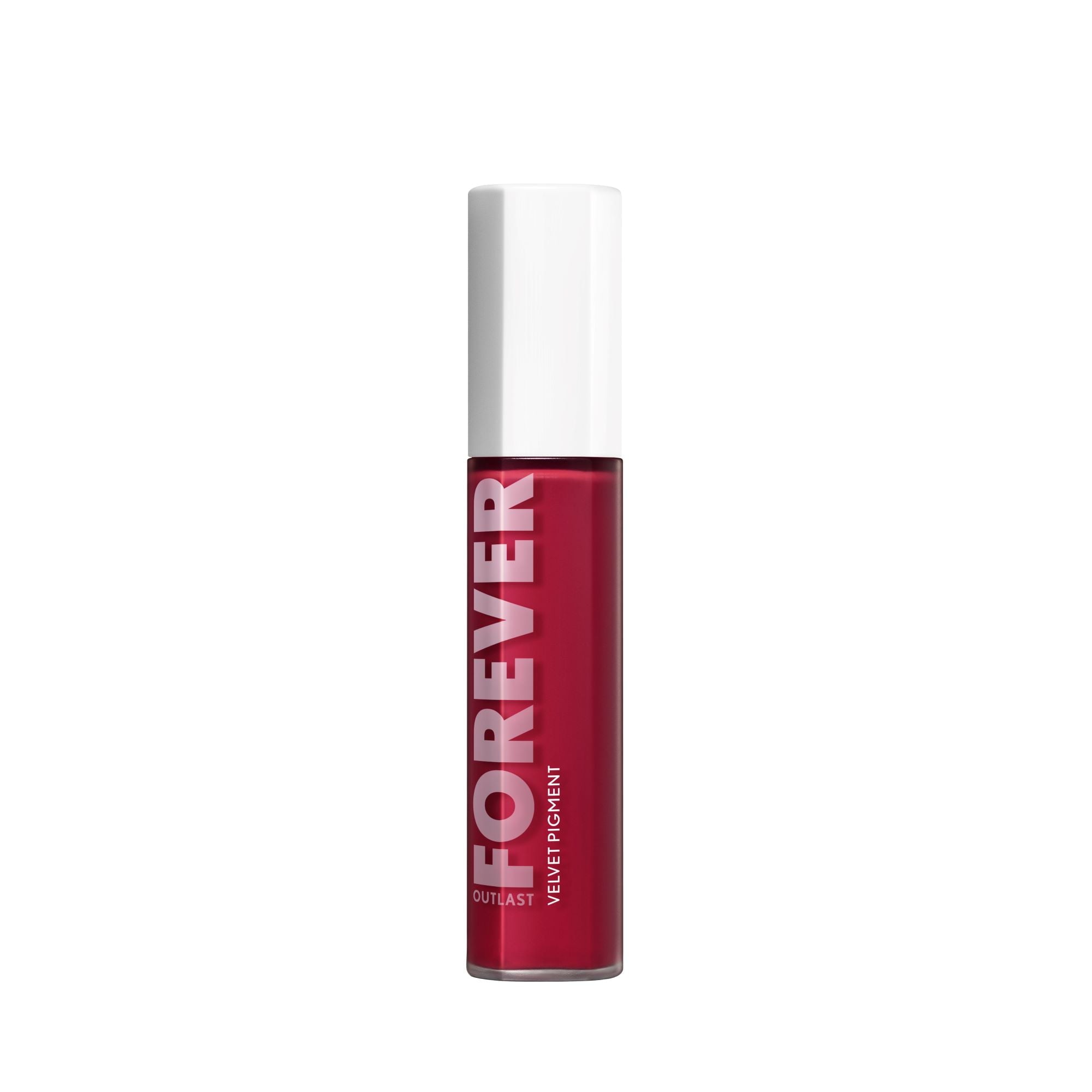 COVERGIRL Outlast Forever Velvet Pigment Matte Lipstick, 350 Forever Burgundy, 0.3 fl oz